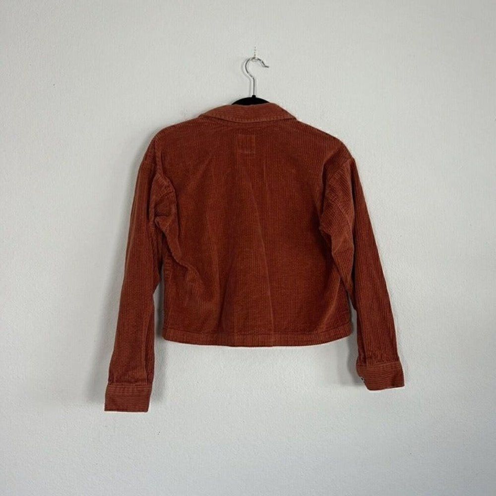 Vans Surf Supply Ainara Cord Woven Lifestyle Shirt Women's XS Picante Jacket - Picture 3 of 11